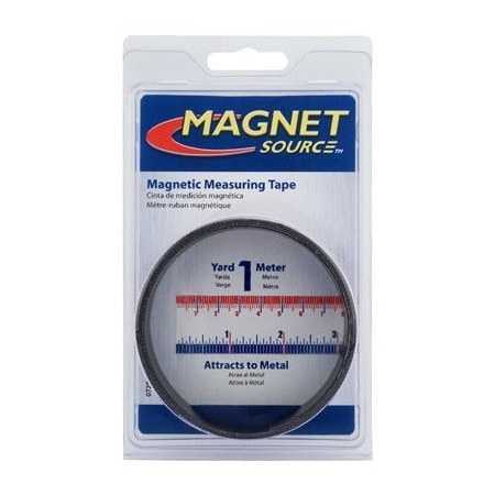 Master Magnetics 1x1 Magnet Meas Tape 7286